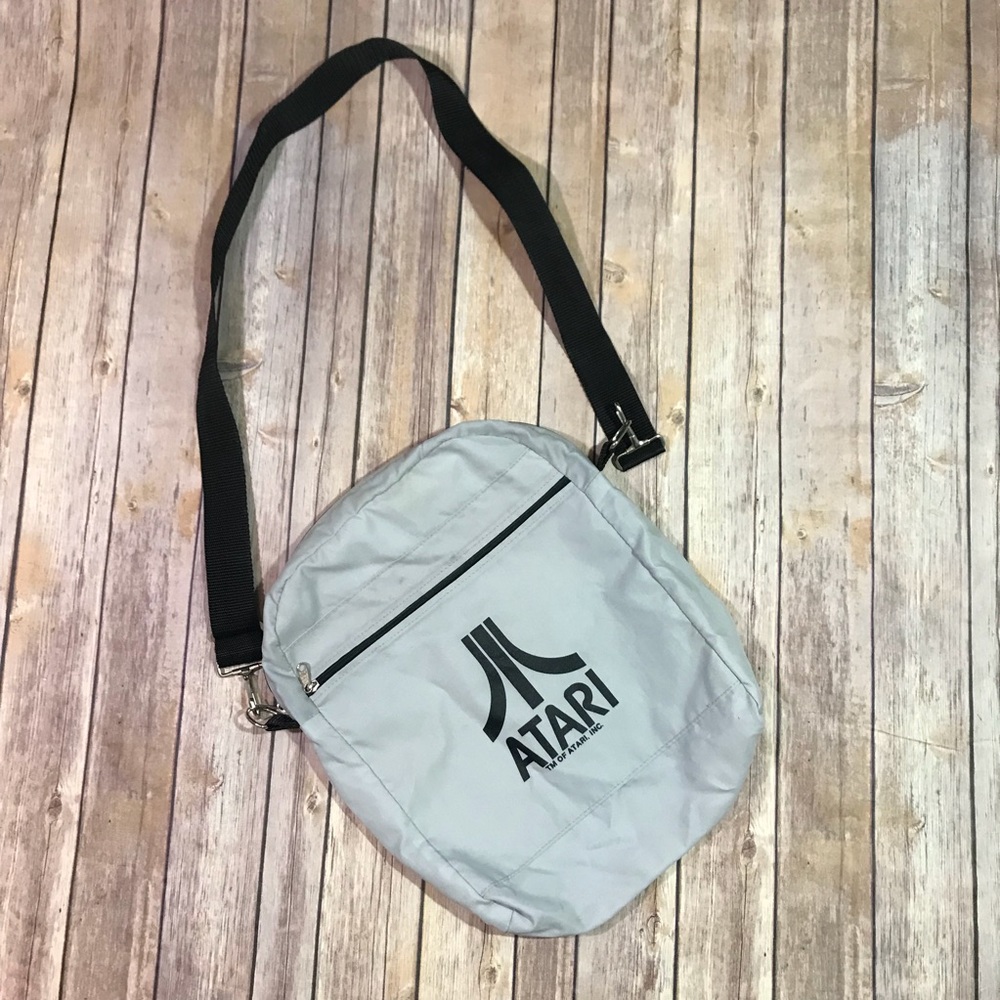Crossbody Grey Bag VINTAGE ATARI VIDEO GAME